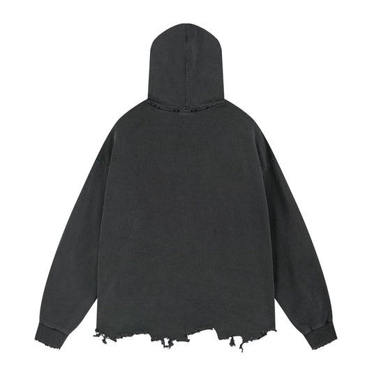 2025SS Distressed Couples Hoodie