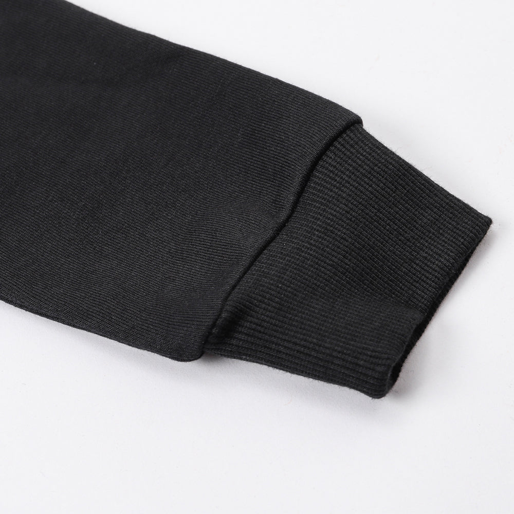 2026SS Sports Black Hoodie