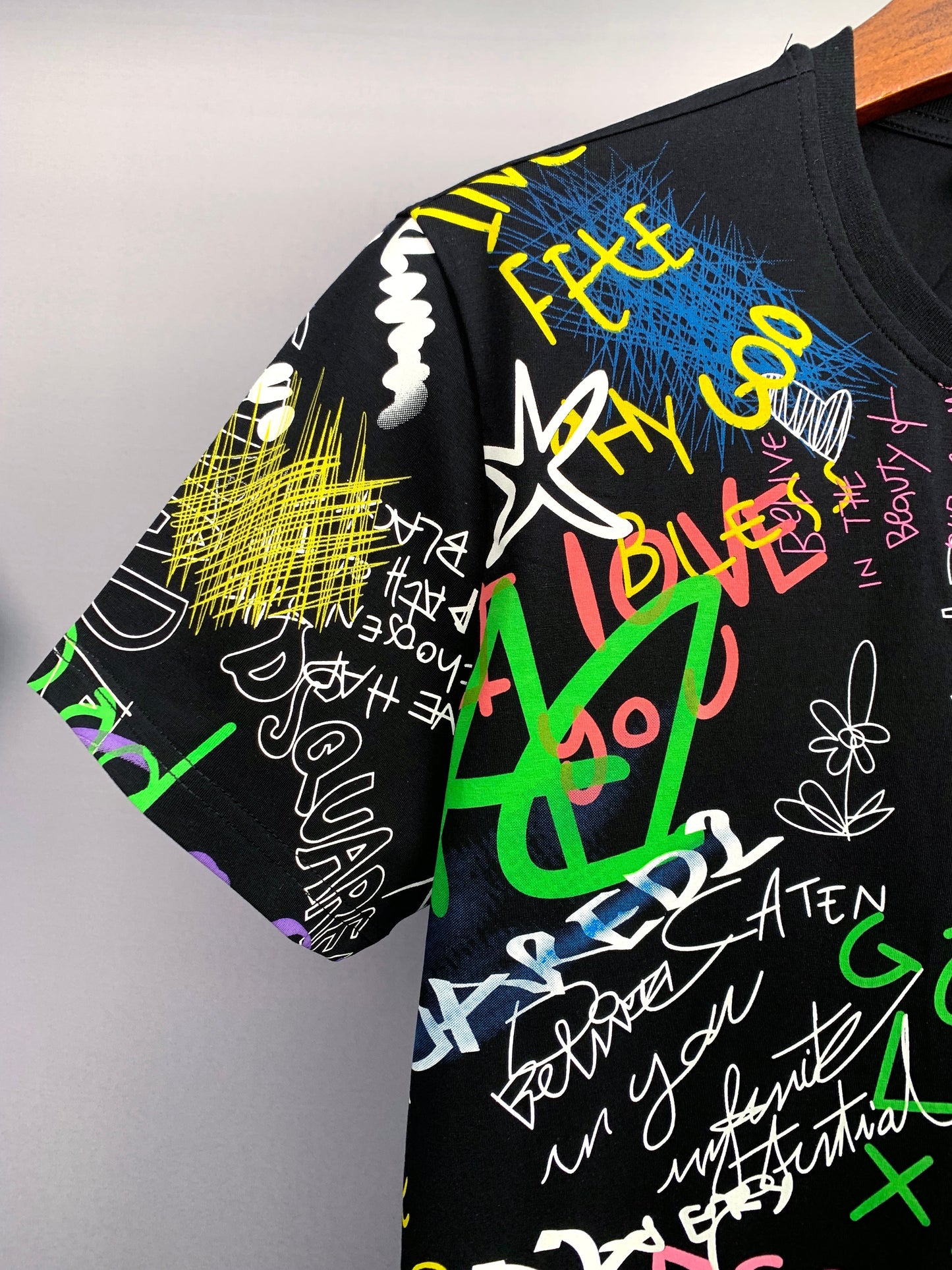 SOLO-D2 2025SS Graffiti T-shirt