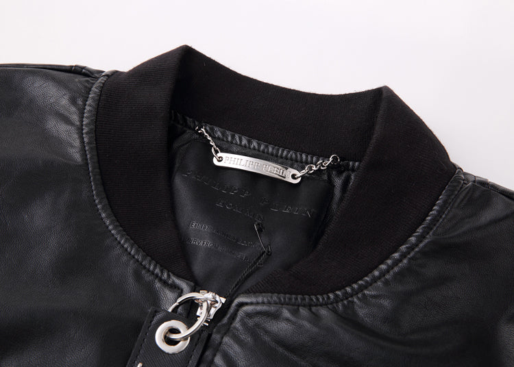 New-25SS Black Cowhide Jacket