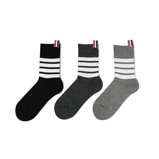 THOM Four stripe socks