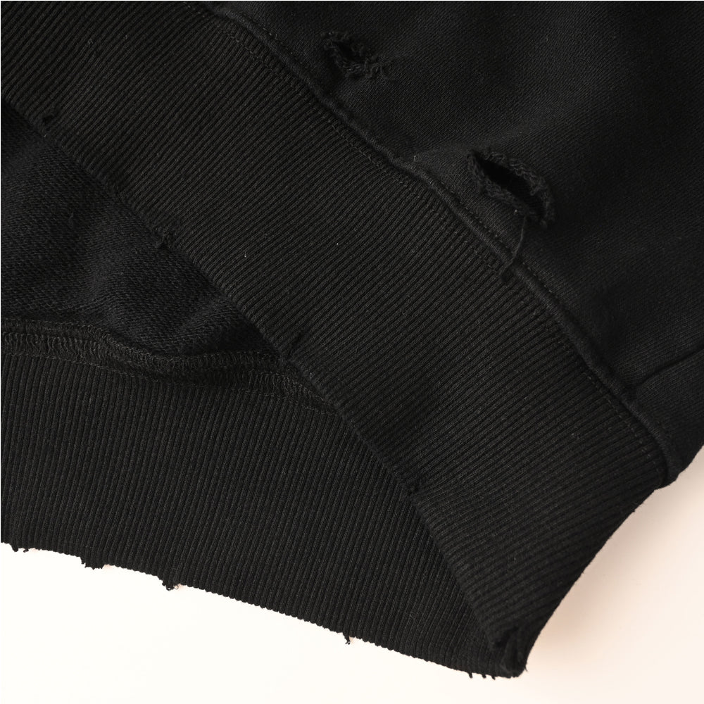 2025SS Couples Distressed Hoodie