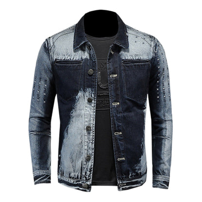 DSQ2 Distressed Denim Jacket