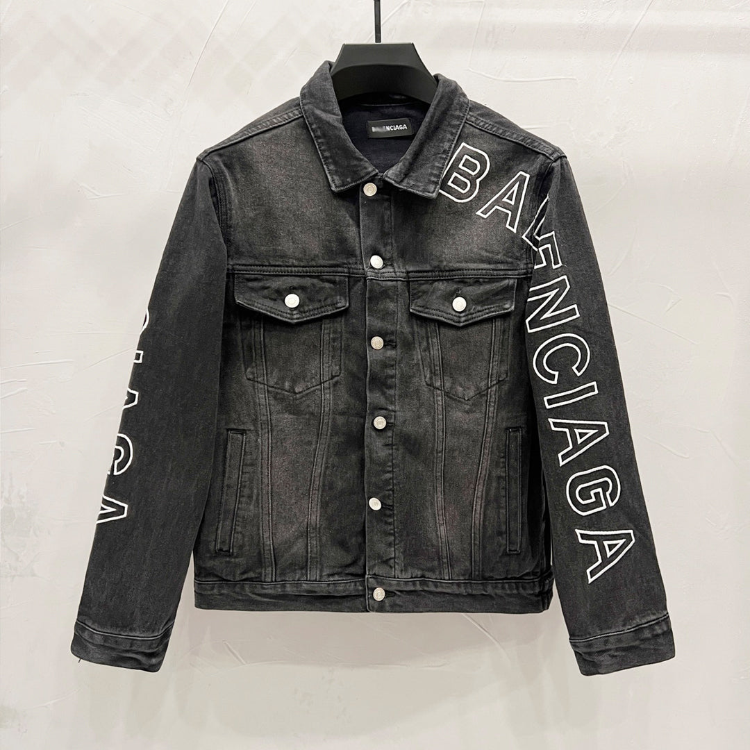 2025SS LOGO Denim Men's Jacket