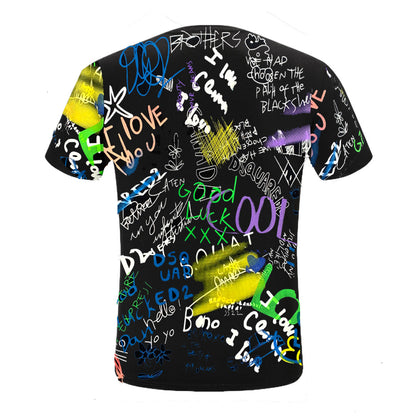 SOLO-D2 2025SS Graffiti T-shirt