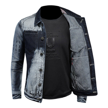 DSQ2 Distressed Denim Jacket