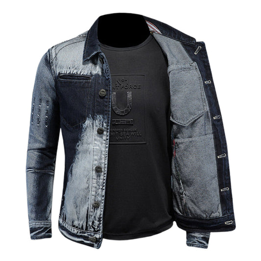 DSQ2 Distressed Denim Jacket
