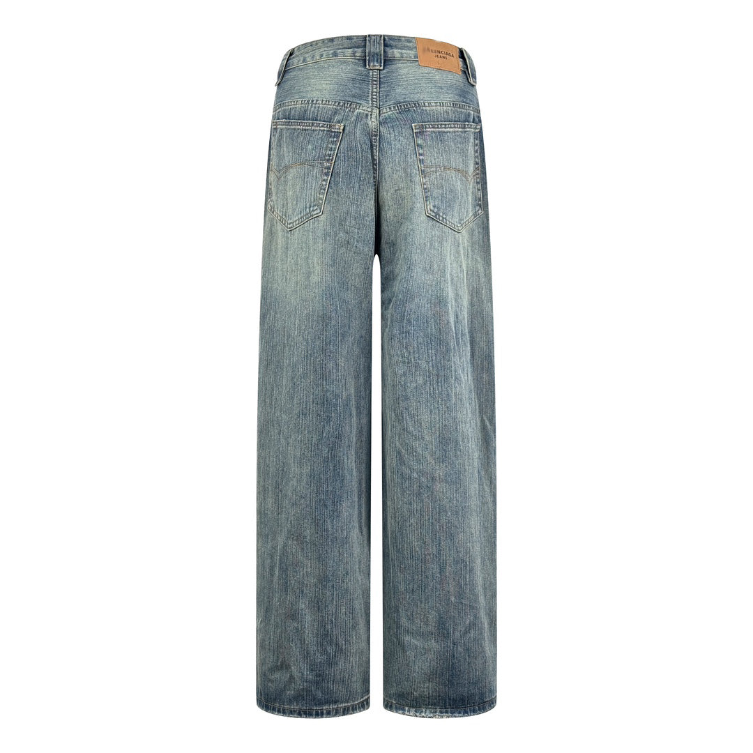2025SS New Loose Fit LOGO  Jeans