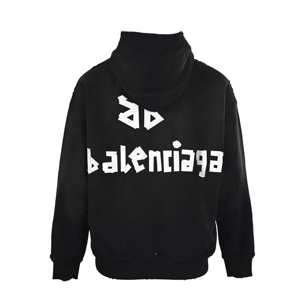 2025SS Couples Distressed Hoodie