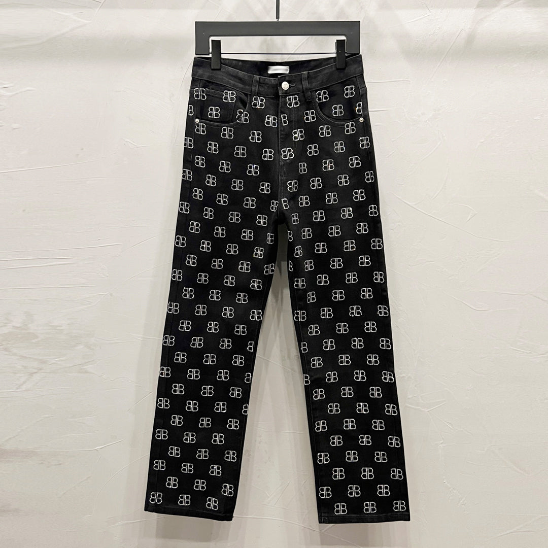 2025SS Man BB LOGO Jeans