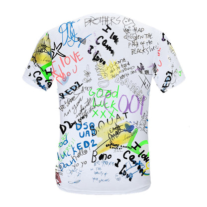 SOLO-D2 2025SS Graffiti T-shirt