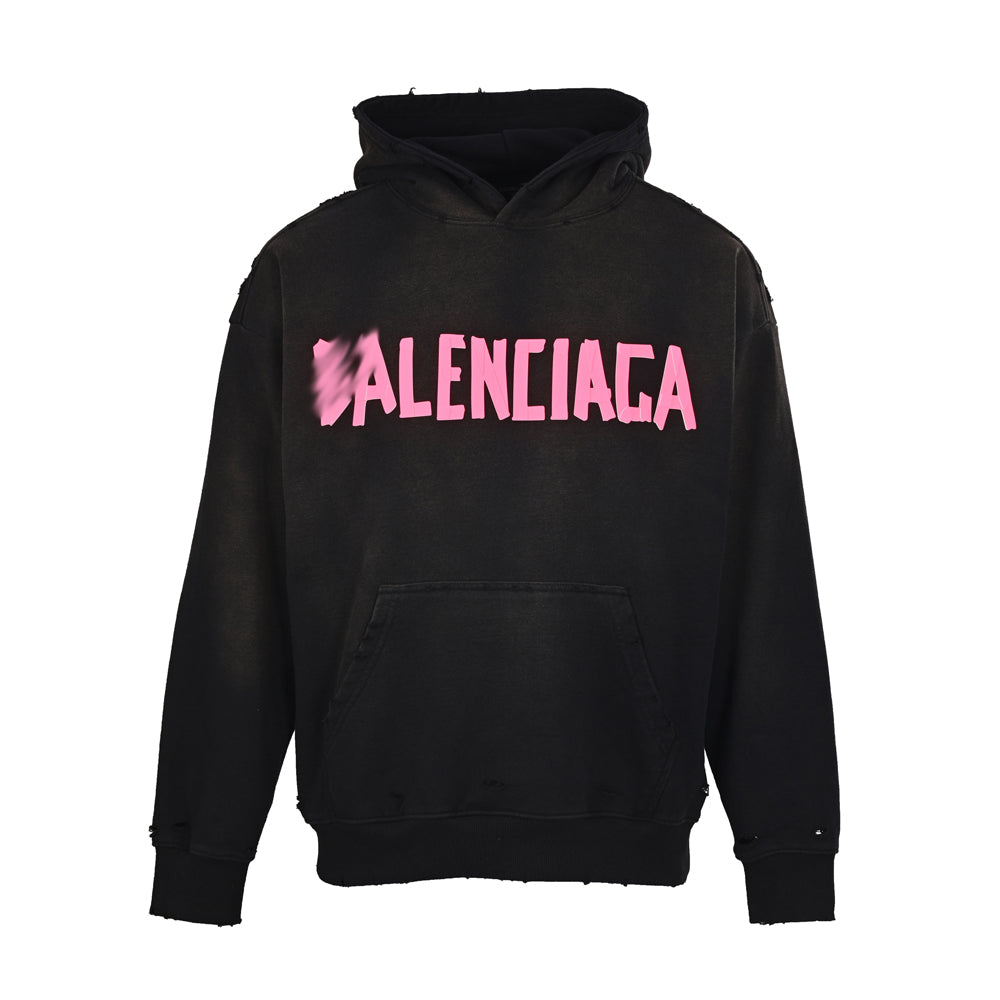 2025SS Couples Distressed Hoodie