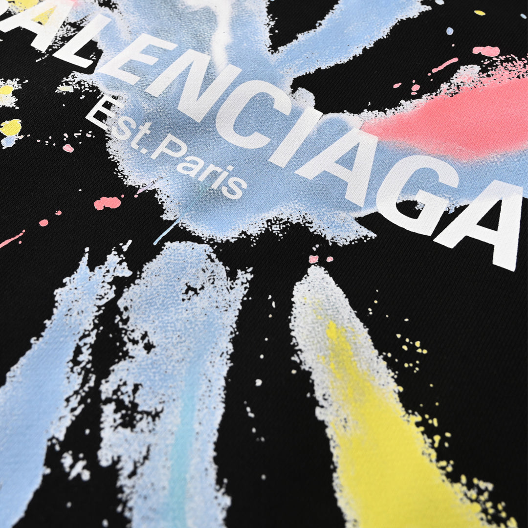 2025SS Print Loose Fit Hoodie