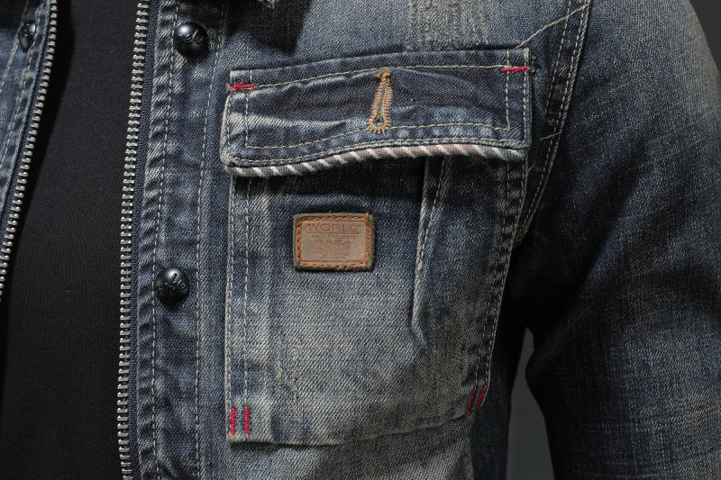 SOLO-DSQ2 25ss Blue Denim Jacket